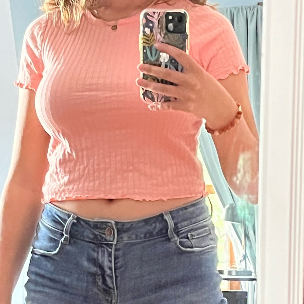 Women’s pink t-shirt from wild fable.
